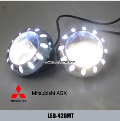 China Mitsubishi ASX front fog lamp assembly LED daytime running lights projector DRL for sale
