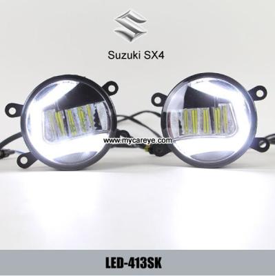 China Double Guide Light LED DRL 30W Highlight LED Fog Light For Suzuki SX4 for sale