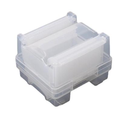 China 8inch 2inch 4inch 6inch Wafer Carrier Container Cassette Box For Shipment 25pcs for sale
