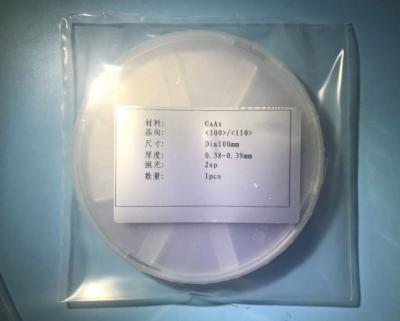China 2INCH 3INCH 4Inch Undoped Gallium Arsenide Wafer Semi Insulating GaAs Substrate For LED for sale