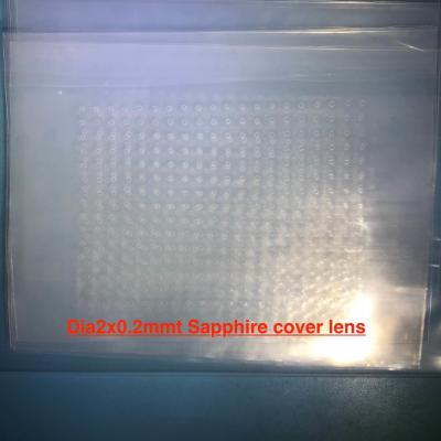 China 3*0.15mmt Sapphire Components Endoscope Low Temperature Lab Bacterial Culture Glass for sale
