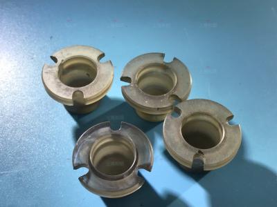China 9,4 cristal da bolacha do carboneto de silicone da dureza único que carrega a forma personalizada peças à venda