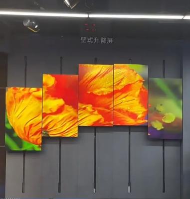 China Pantallas de visualización de elevación interiores del LCD de la publicidad que hacen publicidad de la pantalla llevada flexible fina de la señalización de Digitaces en venta