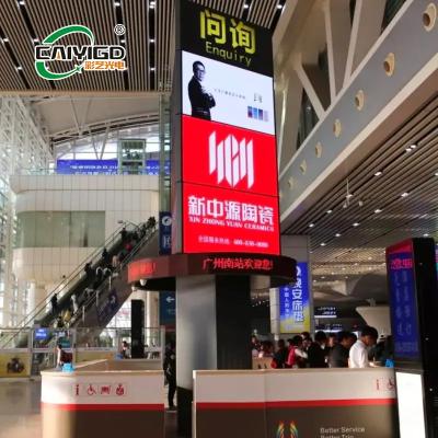 China HD al aire libre que gira la pantalla LED programable de la tablilla de anuncios de la publicidad de pantalla del LED en venta