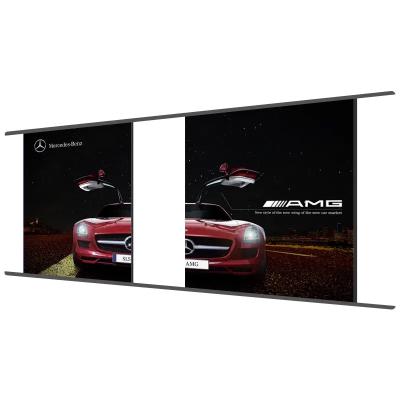 China Indoor Sliding LED Screen Y Opening And Closing Led Display Panel for sale