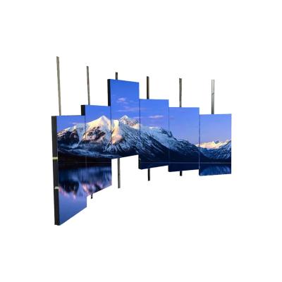 China Indoor Wall Mounted 1080p Lcd Video Wall Display Sliding for sale