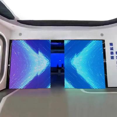 China Outdoor Plug Door Sliding LED Screen Curved Led Panels for sale