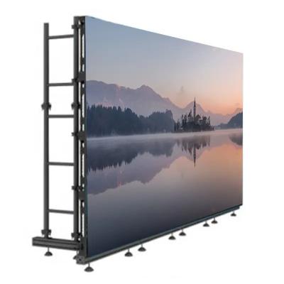 China HD High Resolution Movable Video Wall Rental Outdoor LED Screen Display Waterproof for sale