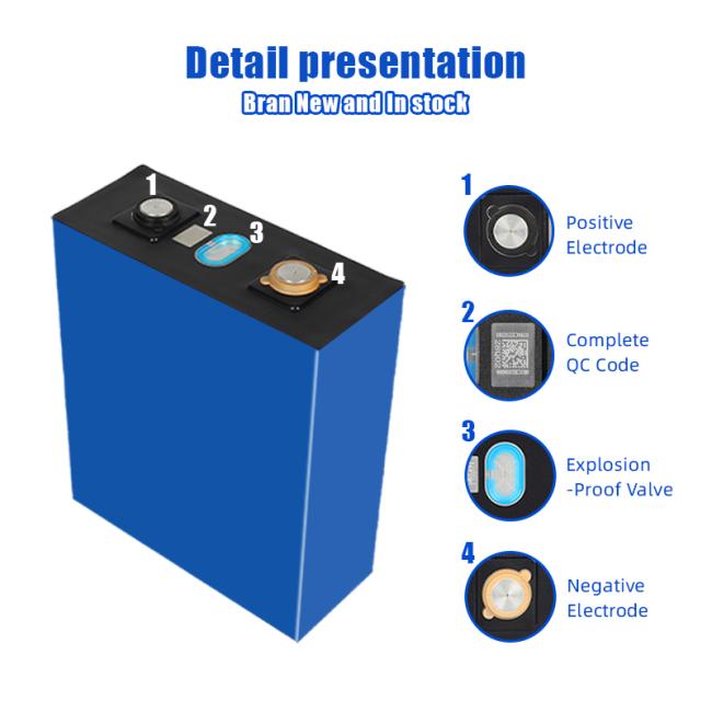 CATL 271AH LiFePO4 battery cell terminal view