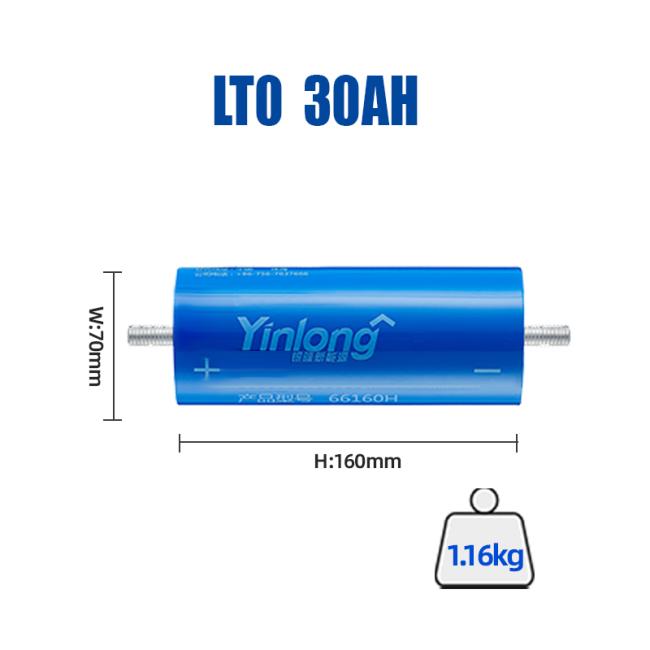 Yinlong LTO66160F Lithium Titanate Battery