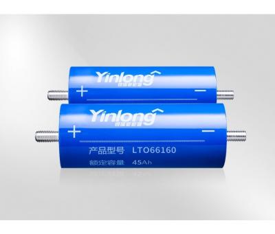 China Deep Cycle 2.3V 10C 45Ah 66160 Li Ion Phosphate Battery Yinlong LTO Cells for sale