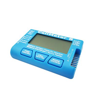 China 8 Cell Battery Capacity 8S Lipo Voltage Test Meter for sale