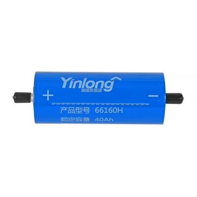 China Yinlong 2.3V 40Ah LTO Batteries 66160H For Car Audio for sale
