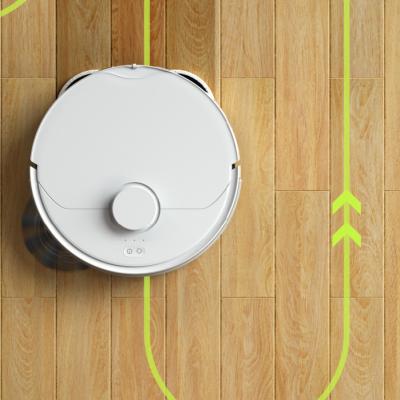China Obstacle Detection Robot Vacuum Cleaner Auto Cleaning Modes 250L Water Tank for sale
