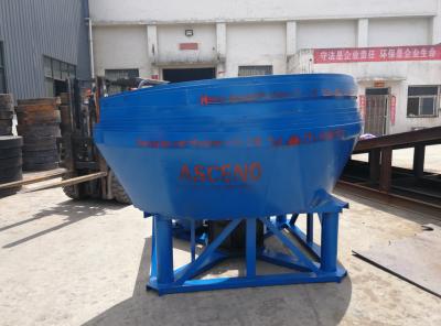 China 1100 1200 máquinas de moedura chilenas molhadas do moinho de Pan Mill do ouro à venda