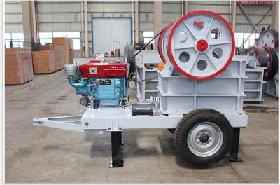 China Pequeña máquina de capacidad media de la trituradora de piedra del mandíbula PE250x400 en venta