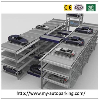 China Shopping Cart Type Fully Automatic Garage Stacking Car Parking System Made in China for sale