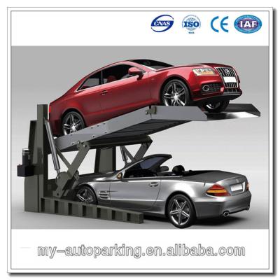 China Tilting Car Lift Two Post Lift Portable Garage for Two Car Parking for sale