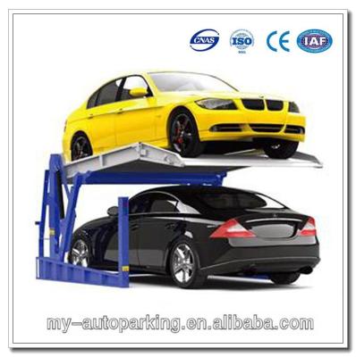 China Car Parking Solutions Two Post Car Parking Lift Double Parking System for sale