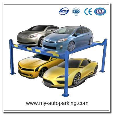 China On Sale! Four Post Parking System Four Post Vertical Lifting Hydraulic Parking Systtem for sale
