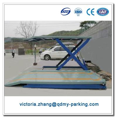 China car stacker Scissor Parking Lift Platform Car Garage 2 Level Parking Lift for sale