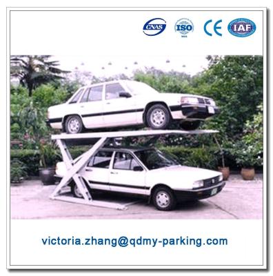 China Double Parking Car Lift Stationary Scissor Lift Scissor Hoists China Manufacturer for sale