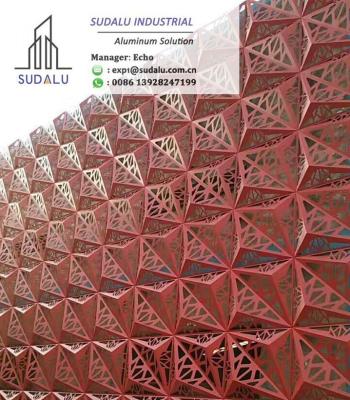 China Outdoor Metal Panel Suspended Aluminum Laser Cut Decorative Panels for sale
