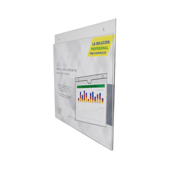 Magnetic Acrylic File Box Holder