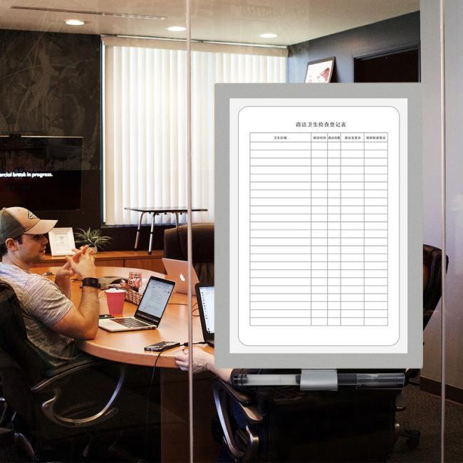 Removable Adhesive Magnetic Document Holder RFW1908
