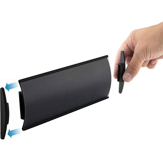 Adhesive Aluminum Door Sign Holder