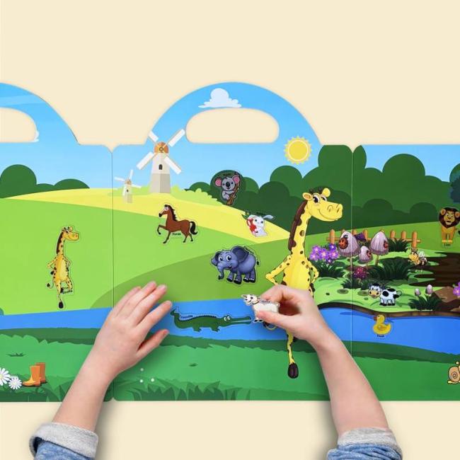 Children Removable Sticker Book