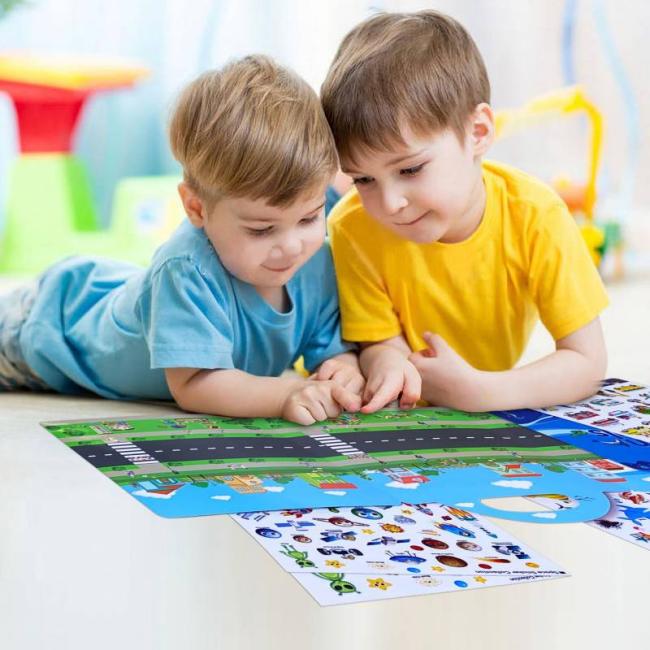 Children Removable Sticker Book