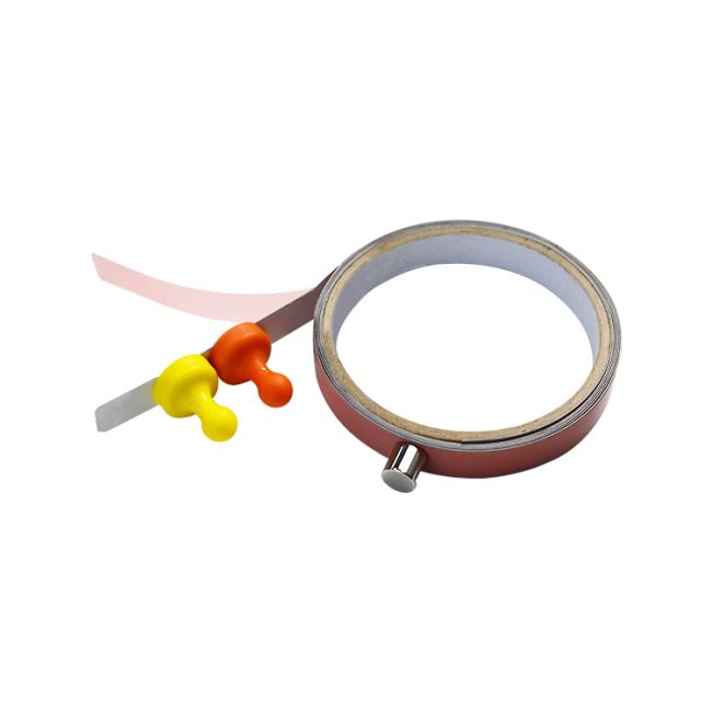 White Coated Steel Tape With Self Adhesive