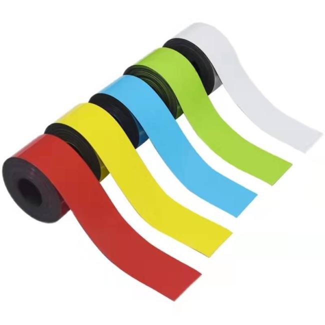 Magnetic Colorful Dry Erase Label Roll