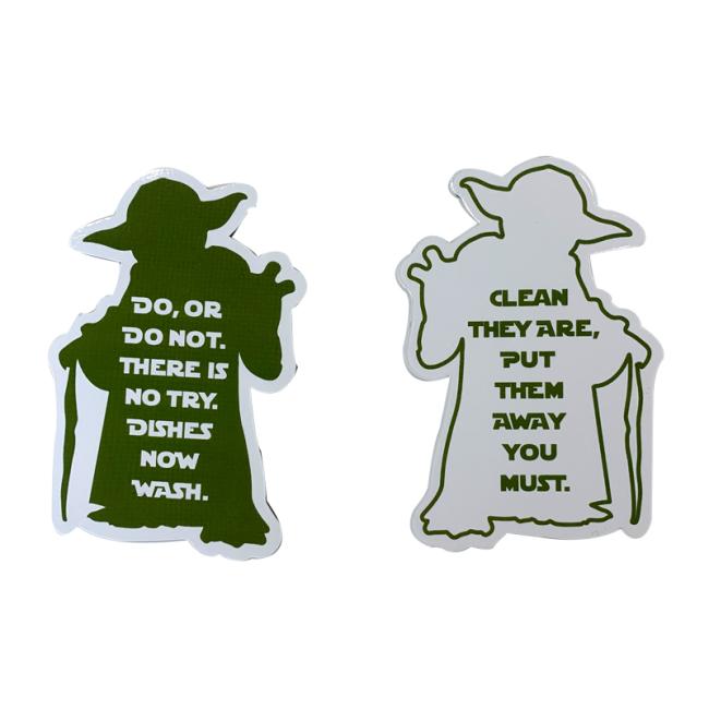 Double Sides Dishwasher sign
