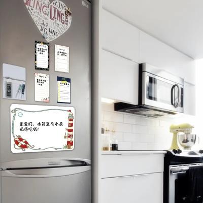 China 210x85mm Magnet Notepad Einkaufsliste Memo Pad Lebensmittelliste Sortiert für Kühlschrank zu verkaufen