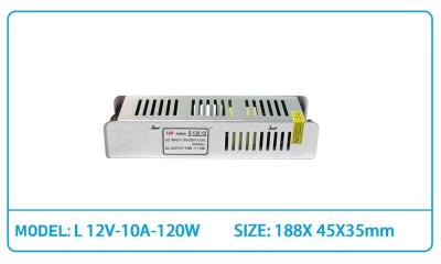China 100W 120W 12V 10A AC DC Slim Power Supply LED Driver For LED Lighting for sale