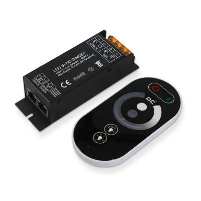 China Digital Dimming IR RF Touch Remote Single Color LED Controller for sale