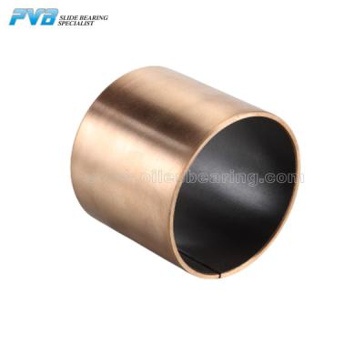 China Bronze Back PTFE Composite Bushing Sintered for sale