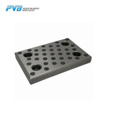 China Self Lubrication Graphite Oil Free Slide Plate 20mm Steel Wear Plates for sale