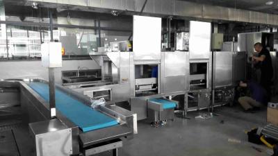 China Tableware Automatic Dishwasher Machine conveyor Traditional Dishwasher for sale