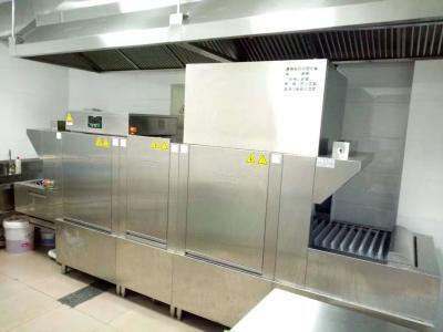China La máquina de lavaplatos de la cocina del ODM SS multifuncionales integró completamente el lavaplatos en venta