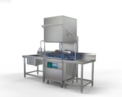 China Fully Integrated Dishwashing Machine Automatic Dishwasher Low Noise ISO9001 for sale