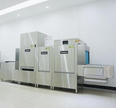 Chine Lave-vaisselle commercial utilisé long par convoyeur Machine Freestanding à vendre