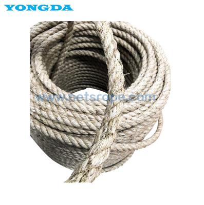 China GB/T 15029-2009 3-Strand White Sisal Rope for sale
