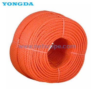 China Moisture-Resistance 3-Strand Polyethylene Rope for sale