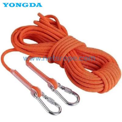 China GB21976.6 Polyester Steel Wire Core Escape Rope 10 KN For Building Fire for sale