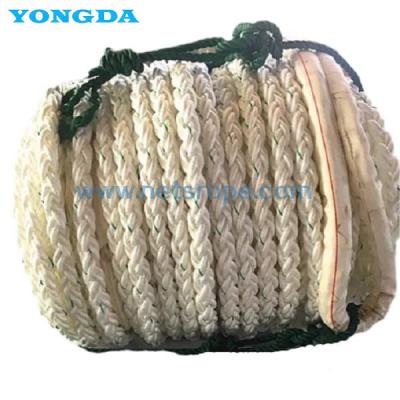 中国 柔らかい浮遊混合されたペットおよびPP繊維ロープ高力160mm 販売のため
