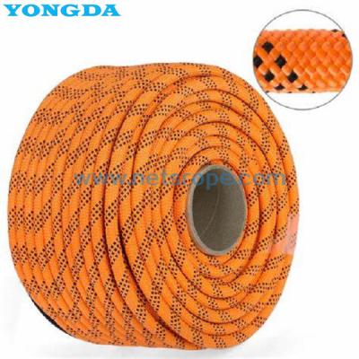China Abrasion Resistant Polyester Filament High Strength Double Braided Rope for sale