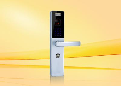 China Electric Intelligent Password Biometric Fingerprint Door Lock / fingerprint scanner lock for sale